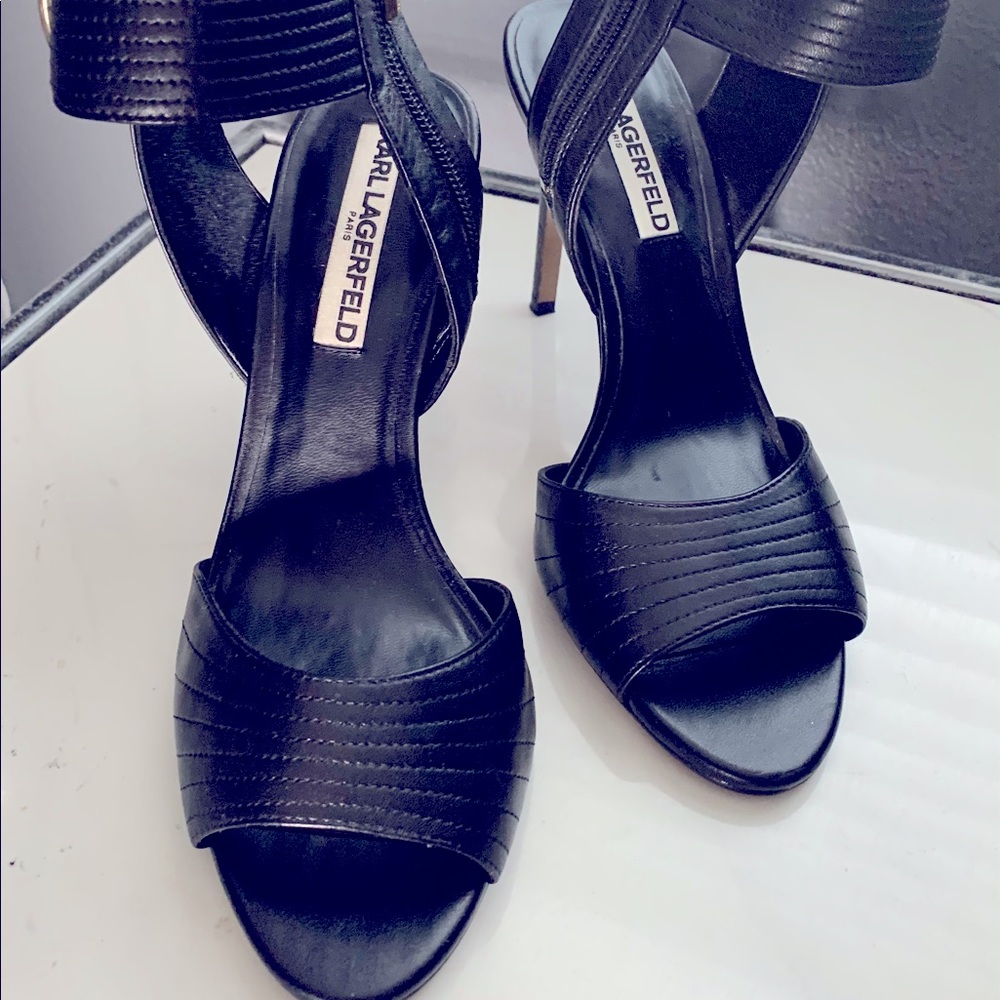 Karl Lagerfeld Paris Ankle Heels